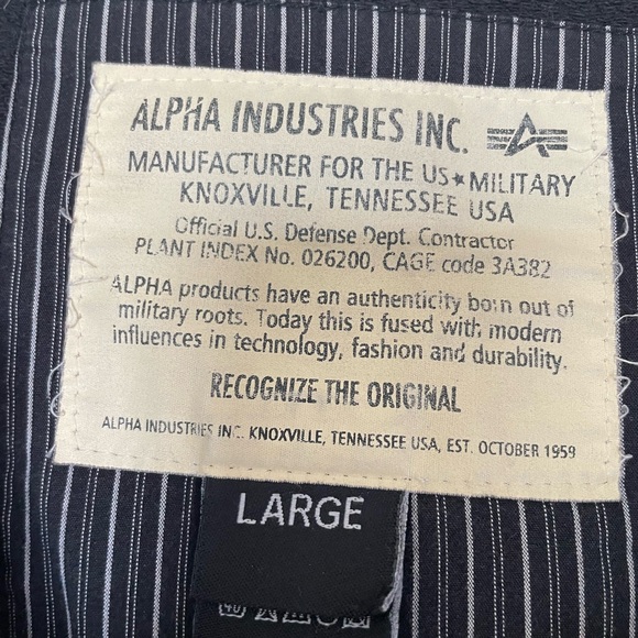 Alpha Industries Hoodie Large USA Military Patch, motorcycle, base layer - Picture 3 of 12